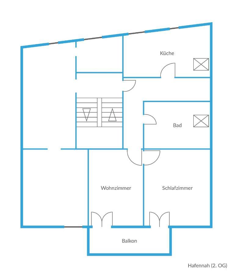 Ferienwohnung Hafennah Moba-Travel Lübeck Dış mekan fotoğraf